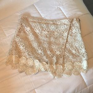 Crochet skirt